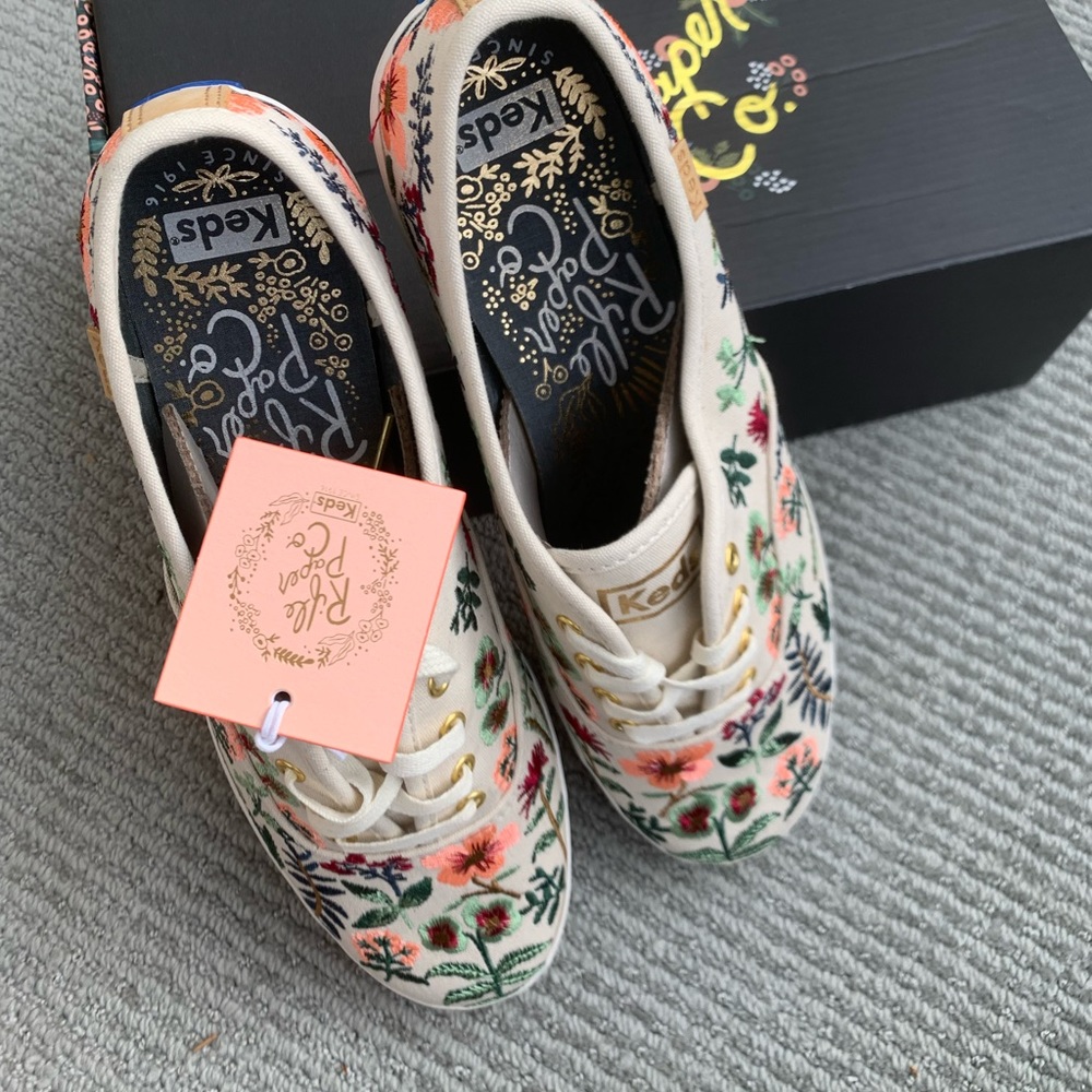 NWT Keds X Rifle Paper Co Size 7.5